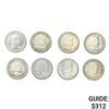 1893 Columbia Half Dollar Collect. [8 Coins]