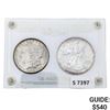 Image 1 : 1900 & 2000 US Silver Dollar 100 Year Set