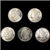 [5] Morgan Silver Dollar [1880-S, 1883, 1885-O, 1890, 1899-O] UNCIRCULATED