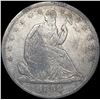 1862 Seated Liberty Half Dollar NEARLY UNCIRCULATED