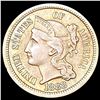 Image 1 : 1888 Nickel Three Cent CLOSELY UNCIRCULATED