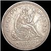 1853 Arws & Rays Seated Liberty Quarter NEARLY UNCIRCULATED