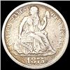 Image 1 : 1875-CC Seated Liberty Dime NICELY CIRCULATED