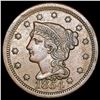 1854 Braided Hair Large Cent CLOSELY UNCIRCULATED