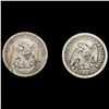 Image 2 : [2] Sib Lib Quarters [1855, 1856] NICELY CIRCULATE
