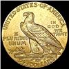 Image 2 : 1912 $2.50 Gold Quarter Eagle CLOSELY UNCIRCULATED