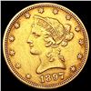 Image 1 : 1897 $10 Gold Eagle CLOSELY UNCIRCULATED