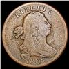 Image 1 : 1808 Draped Bust Half Cent NICELY CIRCULATED