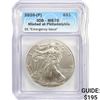 2020-P American Silver Eagle ICG MS70