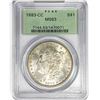 Image 1 : 1883-CC Morgan Silver Dollar PCGS MS63