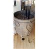 Image 4 : TALL GARDEN FOUNTAIN, PLANT STANDS ECT