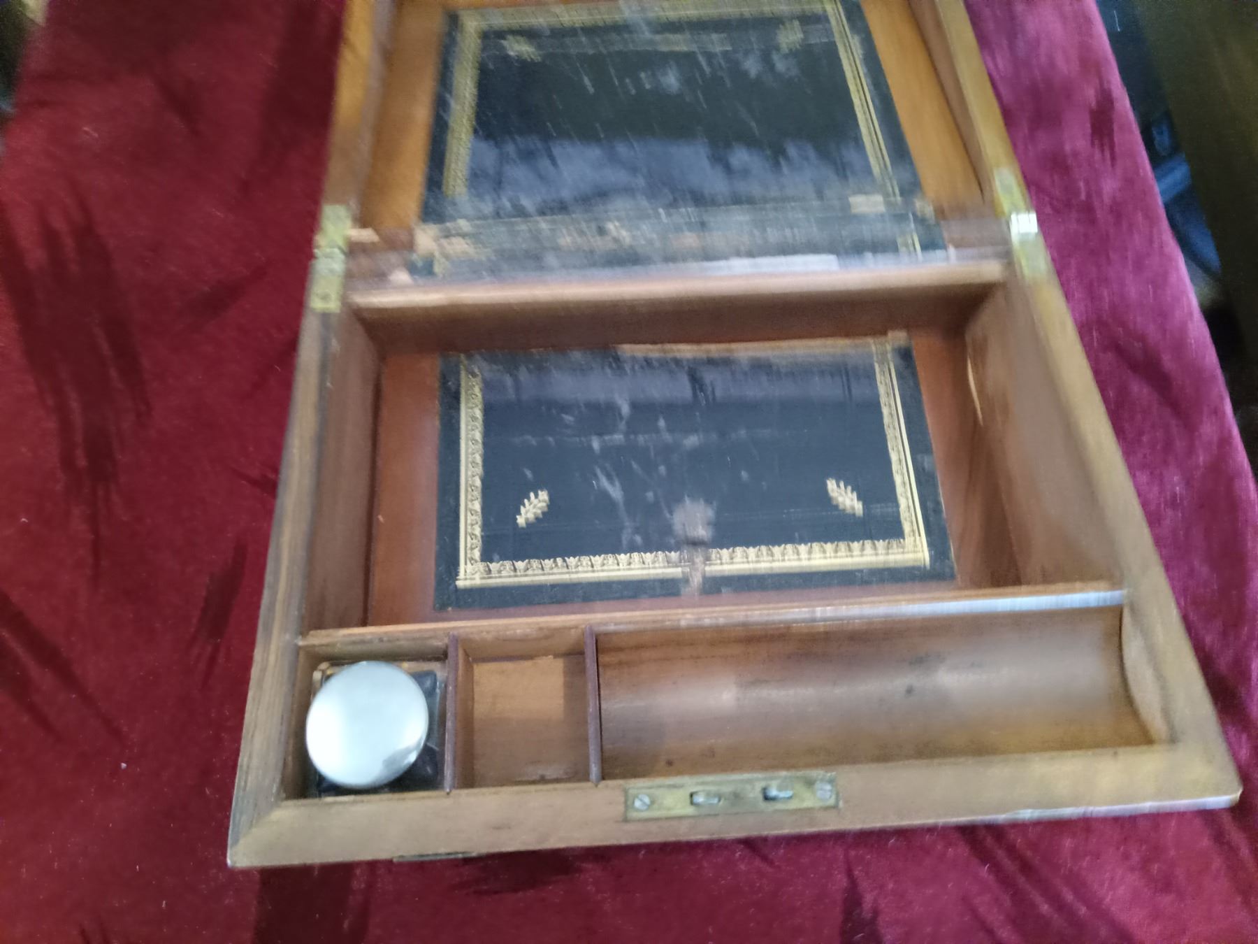 OLD LETTER WRITING BOX