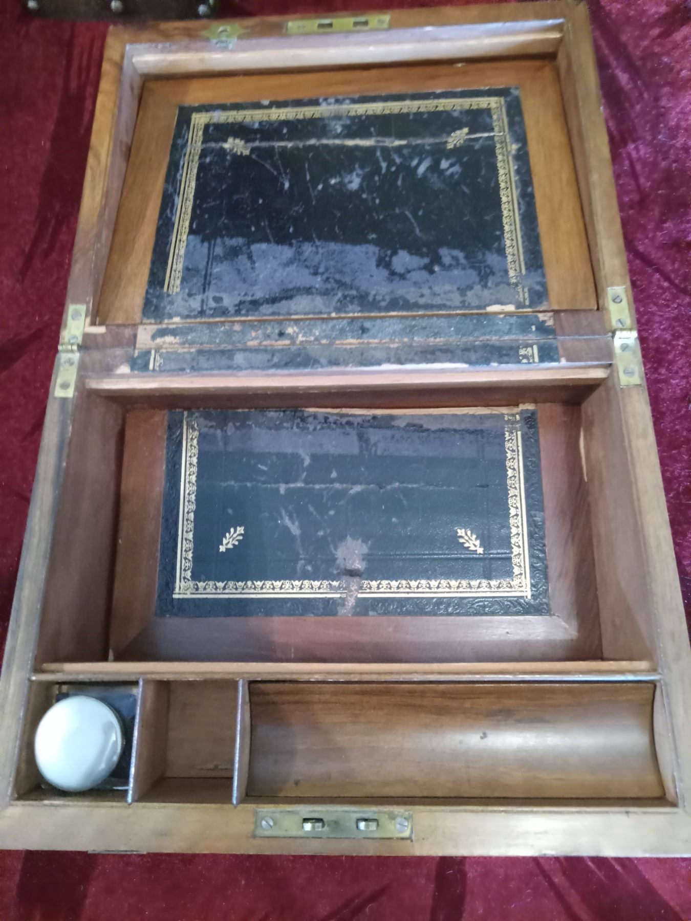 OLD LETTER WRITING BOX