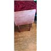 Image 9 : WOODEN CHAIR C/W SIDE DRAWER STORAGE AND INSCENT STICKS AND SAND BAGS, TV TRAY