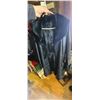 Image 3 : MEDIUM LADIES FUR AND LEATHER LONG COAT