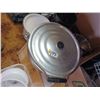 Image 2 : BREAD BOX, LARGE QTY OF POTS, STRAINERS, AND SEVERAL BLENDERS