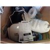 Image 8 : BREAD BOX, LARGE QTY OF POTS, STRAINERS, AND SEVERAL BLENDERS