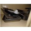 Image 1 : BAKING PANS AND MISC ITEMS UNDER SINK CUPBOARD