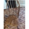 Image 2 : 3 ANTIQUE  WOOD CHAIRS