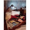 Image 2 : DOUBLE BED WITH FRAME HEADBOARD DRESSER