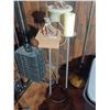 Image 1 : CANDLE STAND AND LAMP