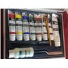 Image 2 : NEW ACRYLIC PAINTS IN METAL CASE