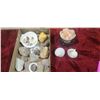 Image 1 : SALT LAMP/ SEA SHELLS/ ASSORTMENT OF STONES