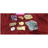 Image 1 : SHELL FOSSIL/ CRYSTAL ROCKS PLUS MISC.