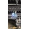 Image 8 : JEWLERY HOLDER IN STAND UP MIRROR WITH SOME JEWLERY INSIDE