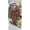 Image 1 : LADIES BROWN SUEDE MEDIUM JACKET PLUS WOMENS SHIRT