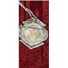 Image 6 : 1/20OZ SILVER LIBERTAD ANGEL COIN AND ONE U.S. HALF DOLLAR NECKLACE. DATE 1942