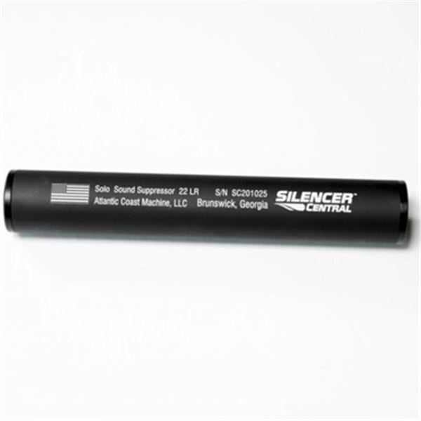 Certificate for 1 Silencer Central Solo 22 - .22 LR suppressor