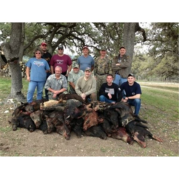 2-Day Texas Hog or Javelina Hunt for 2 Hunters