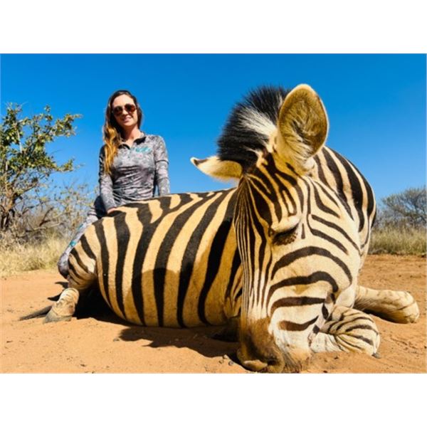 7-Day South Africa Combo Zebra, Impala and Blesbuck and Bass Fishing for 1 Hunter and 1 Observer