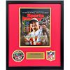 Image 1 : Framed Sports Illustrated Signed by Patrick Mahomes or Tom Brady