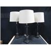 Image 1 : ENS DE 3 LAMPES DE TABLE