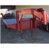 Image 1 : 20 FT GOOSENECK FLAT BED TRAILER