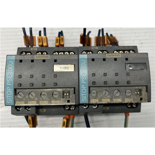 (2) Siemens #6EP1961-2BA21 Selectivity Modules