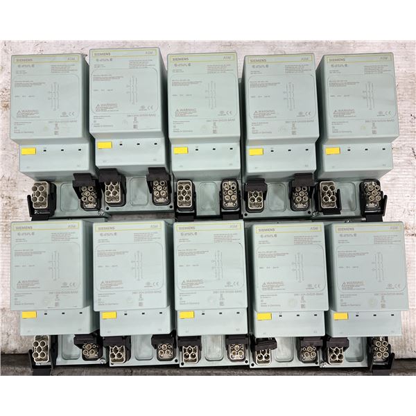 Lot of (10) Siemens #3RK1304-0HS00-8AA0/ASM Direct Motor Starters