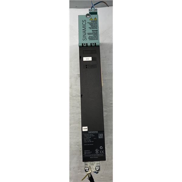 Siemens #6SL3120-1TE21-8AA4 Single Motor Module