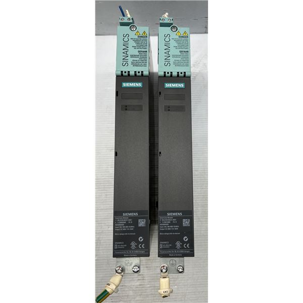 (2) Siemens #6SL3130-6AE21-0AB1 Smart Line Module