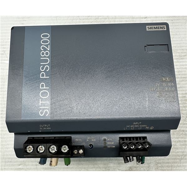 Siemens #6EP1437-3BA10 SITOP PSU8200 Power Supply