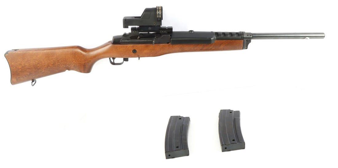 Semi Auto Ranches RUGER MINI-14 .223 SEMI AUTO RANCH RIFLE & REFLEX