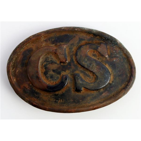 Cs Rope Border Buckle US CIVIL WAR CS CONFEDERATE BELT BUCKLE