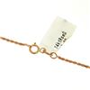 Image 5 : NEW 14K Rose Gold.10 ctw Diamond Awareness Ribbon Disc Pendant w/ 16" Rope Chain