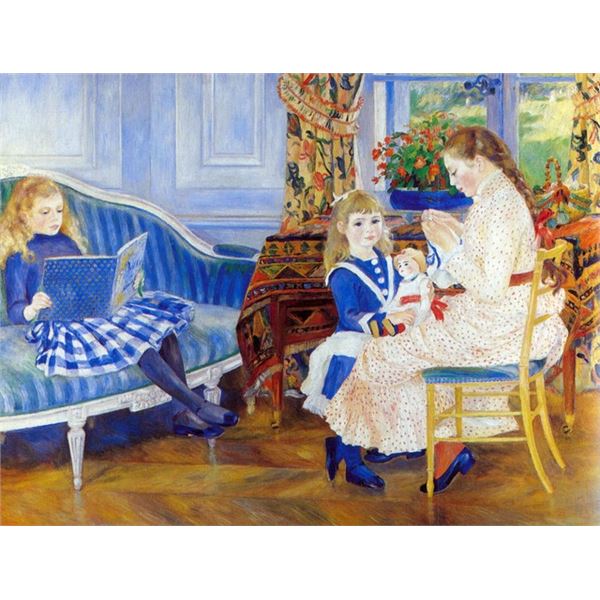 Renoir - Children In The Afternoon In Wargemont