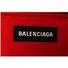 Image 8 : Balenciaga Red Black Canvas Explorer Small Pouch with Strap