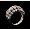 Image 4 : 14KT White Gold 2.09 ctw Diamond Ring