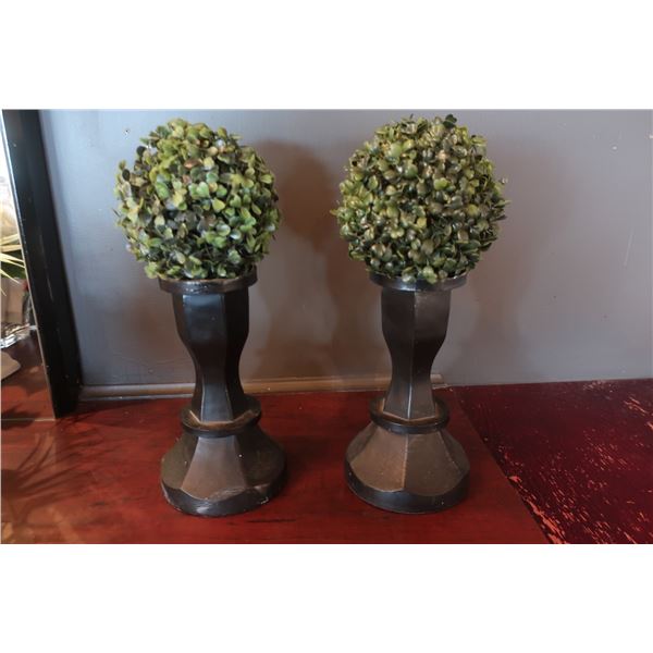 LOT DE 2 PLANTES ARTIFICIELLES DÉCO