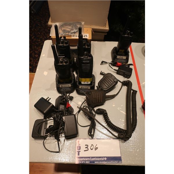 ENS:5 WALKIE-TALKIE KENWOOD (2-MICRO SEULEMENT)